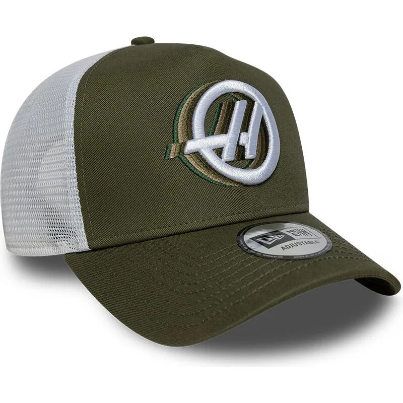 kepsar-bojd-gron-snapback-a-frame-seasonal-fran-haas-f1-team-formula-1-av-new-era