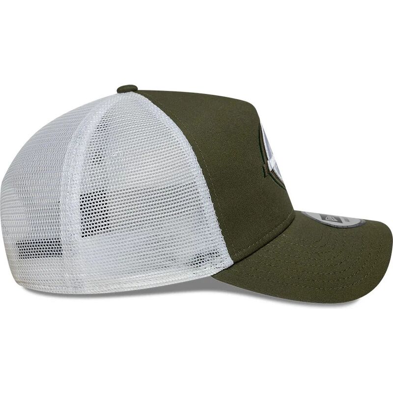 kepsar-bojd-gron-snapback-a-frame-seasonal-fran-haas-f1-team-formula-1-av-new-era