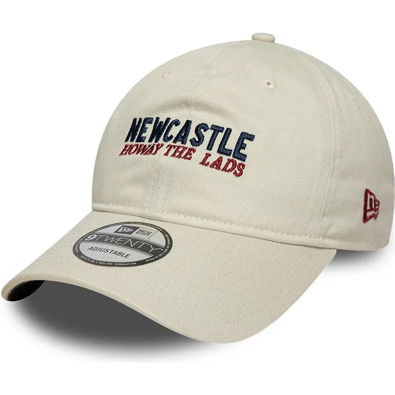 kepsar-bojd-beige-justerbart-band-9twenty-wordmark-howay-the-lads-fran-newcastle-united-football-club-premier-league-av-new-era