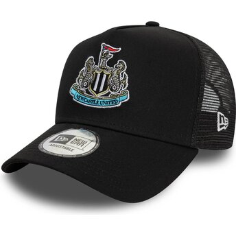 Kepsar böjd svart snapback E Frame Core från Newcastle United Football Club Premier League av New Era