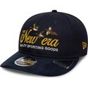kepsar-bojd-marinbla-justerbart-band-9fifty-retro-crown-suede-av-new-era