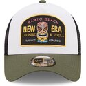 kepsar-bojd-gron-snapback-a-frame-location-icon-fran-hawaii-av-new-era