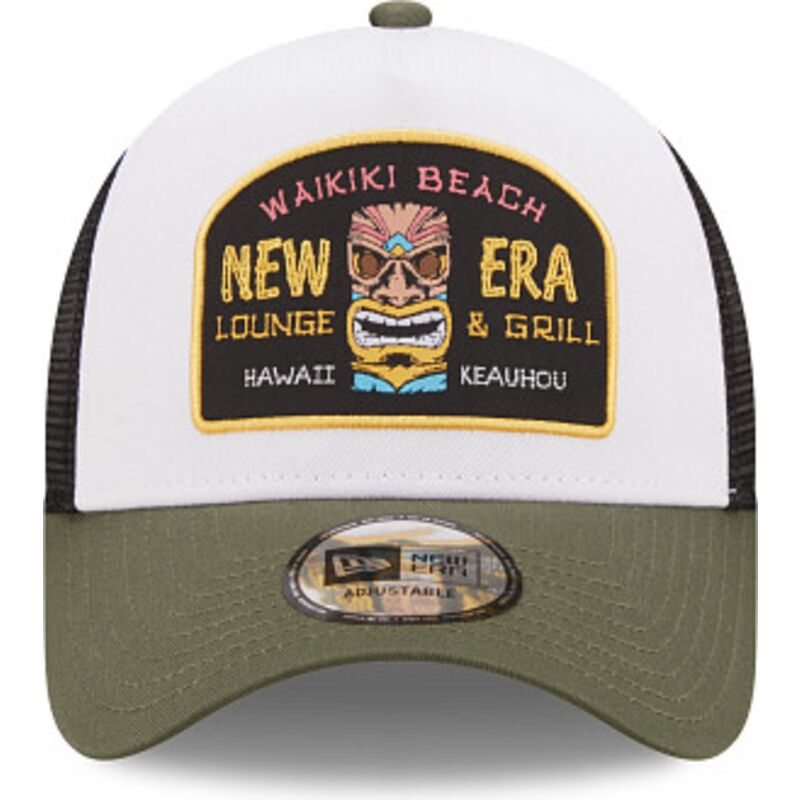 kepsar-bojd-gron-snapback-a-frame-location-icon-fran-hawaii-av-new-era