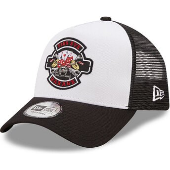 Kepsar böjd svart snapback A Frame Location Icon från Pigs Eye Garage av New Era