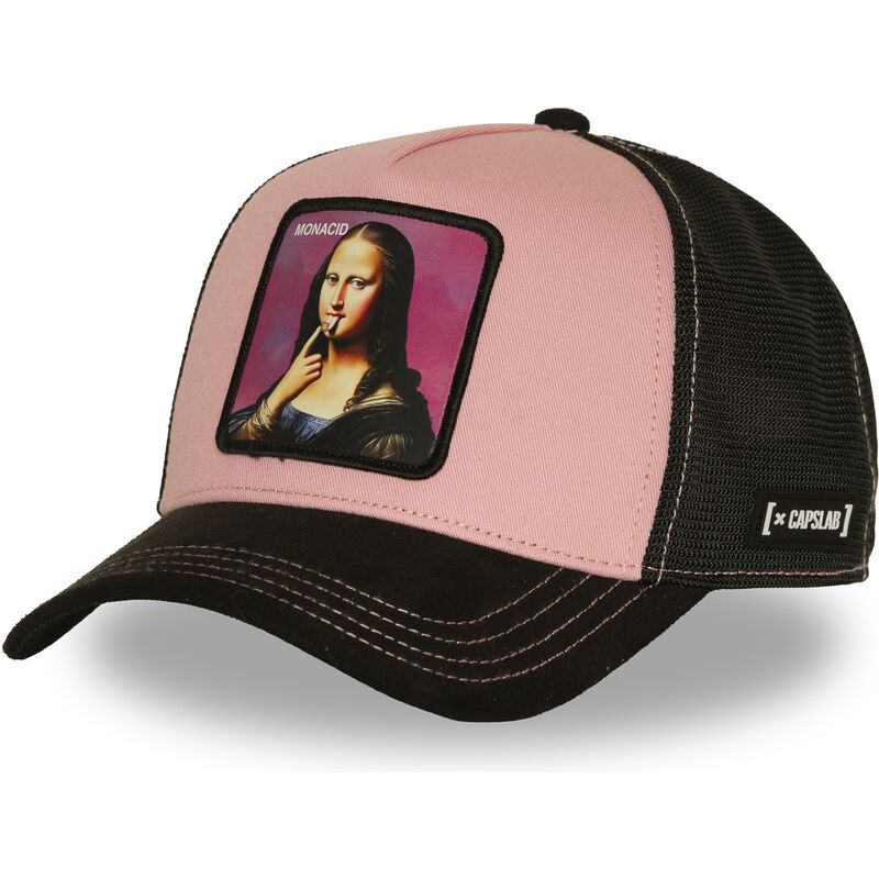 kepsar-bojd-rosa-snapback-acid-art1-monacid-mona-lisa-famous-av-capslab