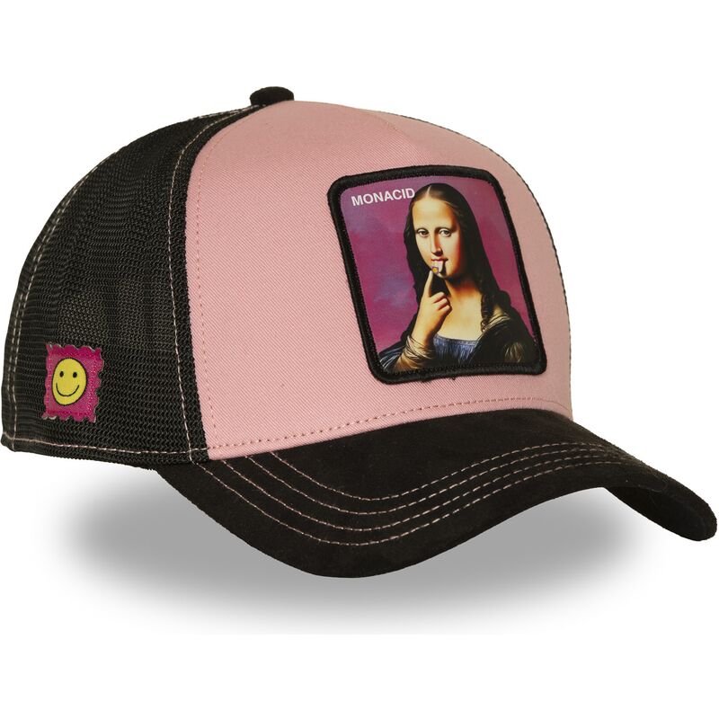kepsar-bojd-rosa-snapback-acid-art1-monacid-mona-lisa-famous-av-capslab