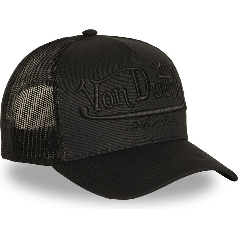 svart-trucker-keps-emb03-fran-von-dutch