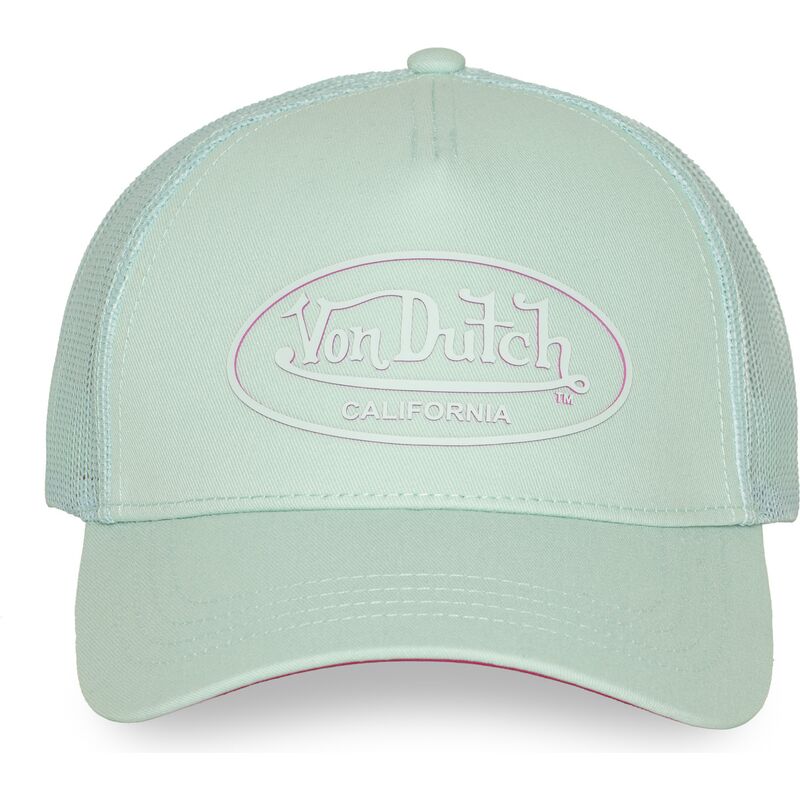 truckerkeps-gron-och-rosa-log21-fran-von-dutch