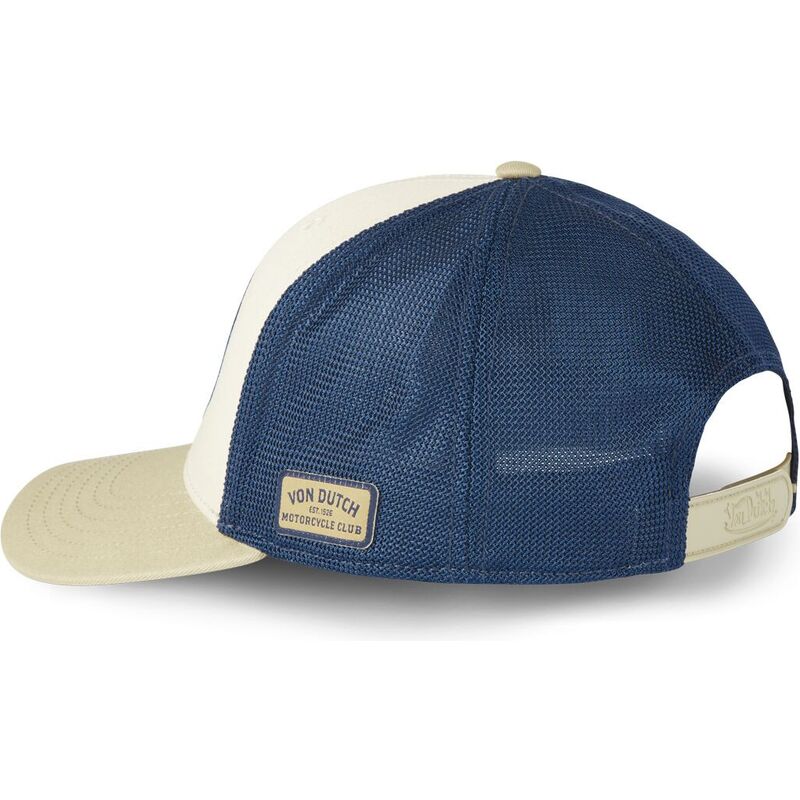 truckerkeps-beige-och-bla-sem10-fran-von-dutch