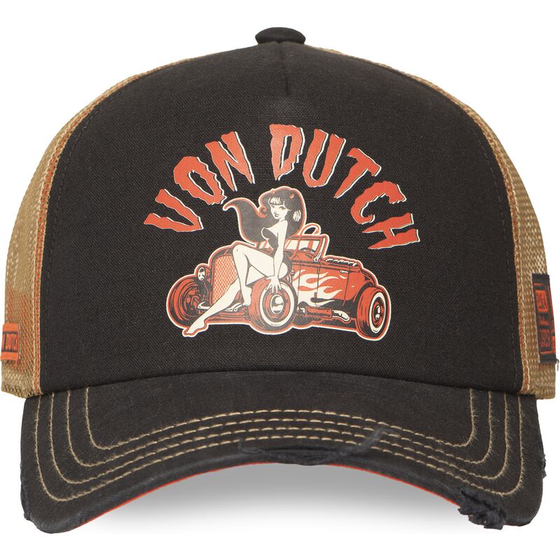 svart-och-beige-truckerkeps-crew31-fran-von-dutch svart-och-beige-truckerkeps-crew31-fran-von-dutch