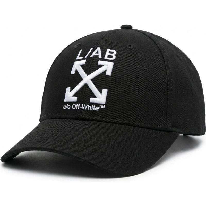 kepsar-bojd-svart-justerbart-band-clamp-arrows-twill-av-l-ab-c-o-off-white