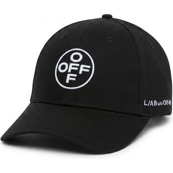 Kepsar böjd svart justerbart band Off Embroidered Twill av L/AB c/o Off-White™
