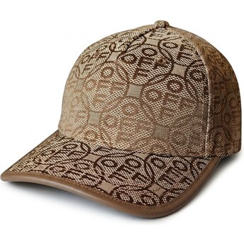 Kepsar böjd brun justerbart band Off Jacquard Canvas av L/AB c/o Off-White™