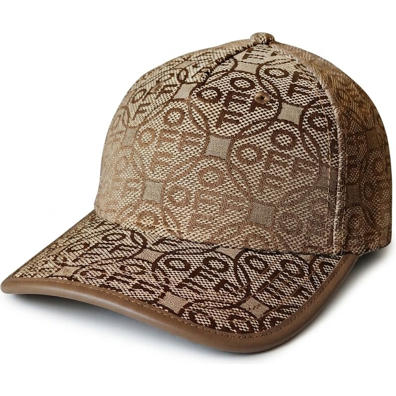 kepsar-bojd-brun-justerbart-band-off-jacquard-canvas-av-l-ab-c-o-off-white