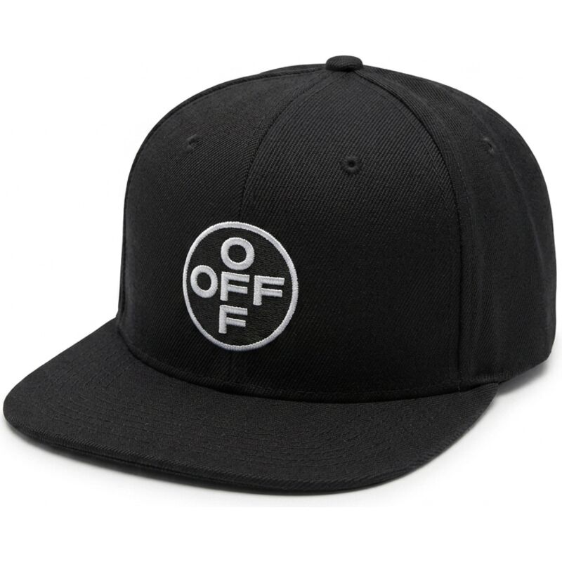 kepsar-platt-svart-snapback-off-embroidered-twill-av-l-ab-c-o-off-white kepsar-platt-svart-snapback-off-embroidered-twill-av-l-ab-c-o-off-white