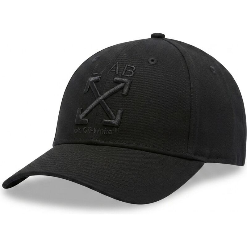 kepsar-bojd-svart-justerbart-band-clamp-arrows-twill-av-l-ab-c-o-off-white
