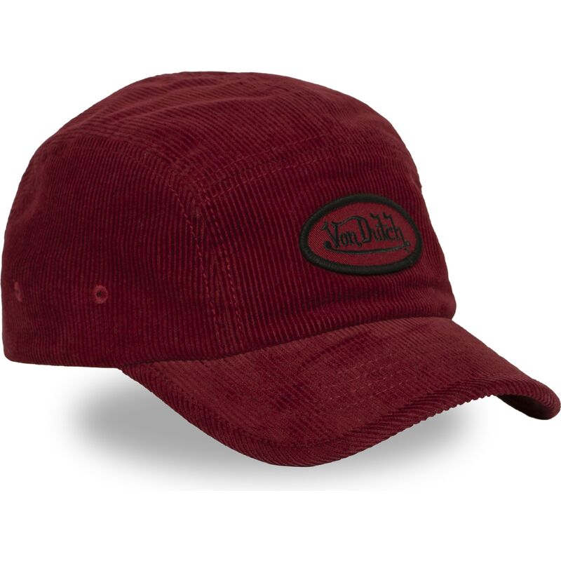 kepsar-bojd-5-panel-rod-justerbart-band-c5p-vel04-av-von-dutch