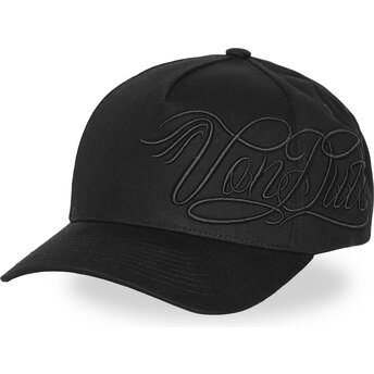 Kepsar böjd svart snapback CHI04 av Von Dutch