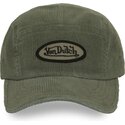 kepsar-bojd-5-panel-gron-justerbart-band-c5p-vel03-av-von-dutch