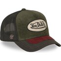 kepsar-bojd-gron-snapback-shield07-av-von-dutch