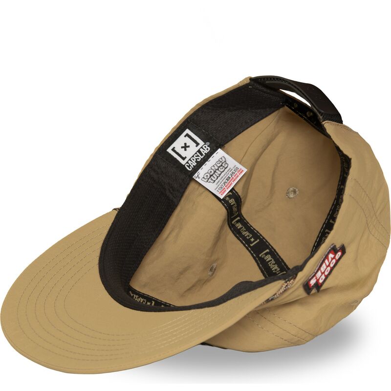 kepsar-platt-beige-snapback-loo13-goob-sylvester-looney-tunes-av-capslab