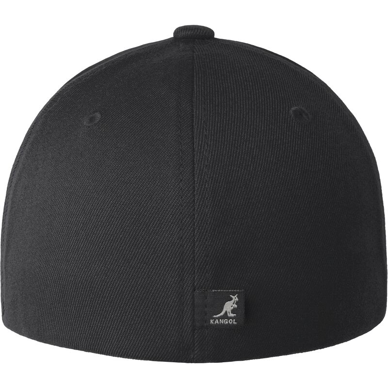 svart-bojd-justerbar-keps-wool-flexfit-baseball-beluga-black-fran-kangol