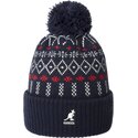 morkbla-mossa-med-pompom-holiday-dk-blue-fran-kangol