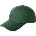 gron-bojd-justerbar-keps-med-rod-logotyp-washed-baseball-algae-fran-kangol