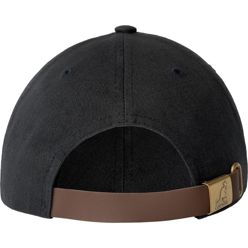 bojd-svart-justerbar-keps-washed-baseball-black-fran-kangol