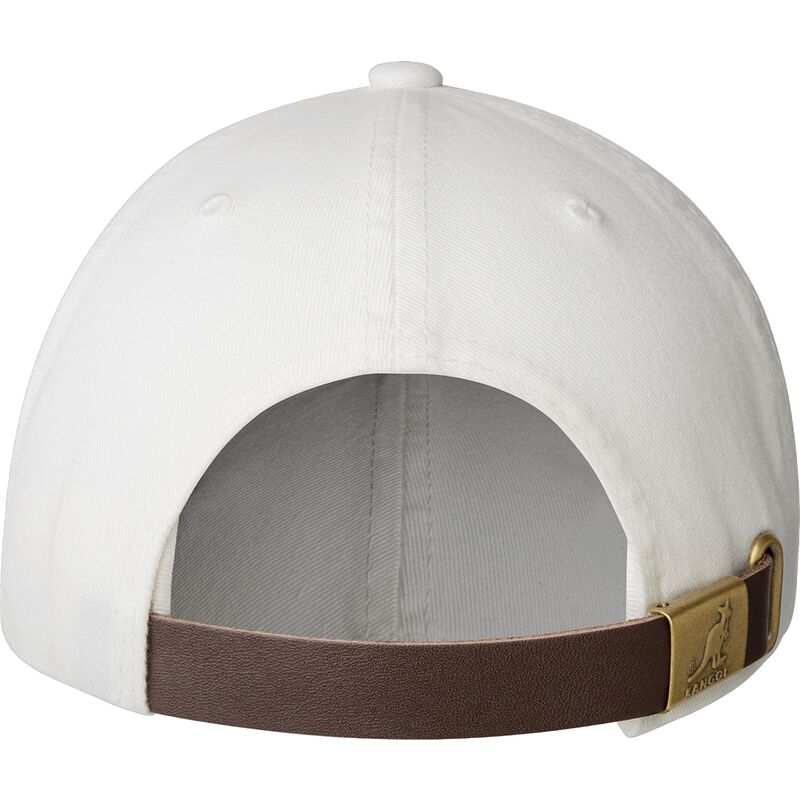 vit-justerbar-bojd-keps-washed-baseball-white-fran-kangol vit-justerbar-bojd-keps-washed-baseball-white-fran-kangol