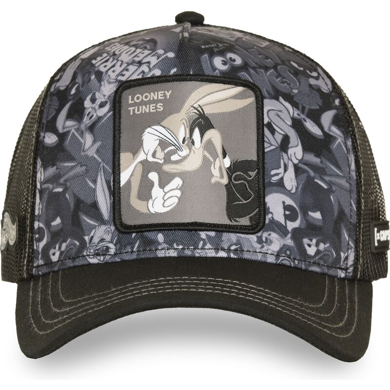 kepsar-bojd-svart-snapback-loo14-duo-bugs-bunny-och-kansen-looney-tunes-av-capslab