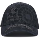 kepsar-bojd-svart-snapback-spiderweb-av-ed-hardy