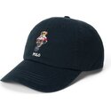 kepsar-bojd-svart-justerbart-band-woven-bear-av-polo-ralph-lauren