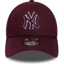 kepsar-bojd-rod-justerbart-band-9forty-team-outline-fran-new-york-yankees-mlb-av-new-era