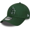kepsar-bojd-gron-justerbart-band-9forty-team-outline-fran-los-angeles-dodgers-mlb-av-new-era