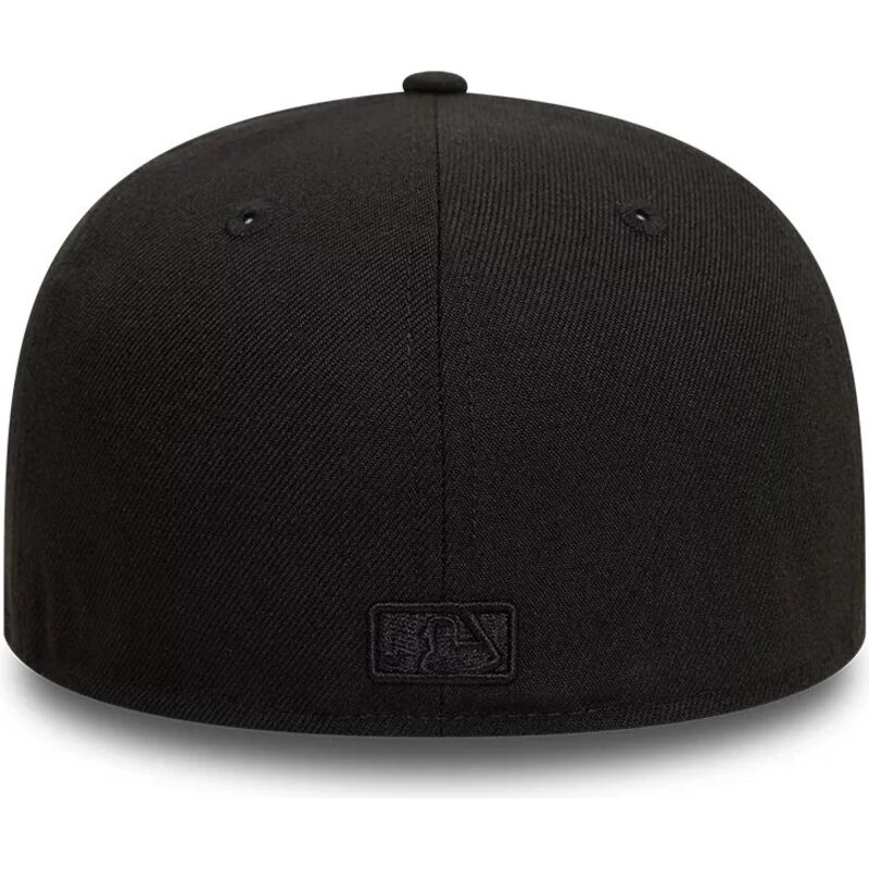 svart-platt-keps-med-svart-logo-59fifty-league-essential-fran-los-angeles-dodgers-mlb-av-new-era