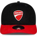 kepsar-bojd-svart-snapback-9seventy-stretch-snap-contrast-visor-fran-ducati-motor-motogp-av-new-era
