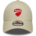 kepsar-bojd-beige-justerbart-band-9forty-core-fran-ducati-motor-motogp-av-new-era