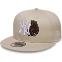 kepsar-platt-beige-snapback-9fifty-outdoor-icon-fran-new-york-yankees-mlb-av-new-era