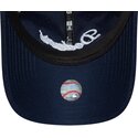 kepsar-bojd-marinbla-justerbart-band-9twenty-cord-script-fran-los-angeles-dodgers-mlb-av-new-era
