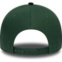 kepsar-bojd-gron-snapback-9forty-e-frame-suede-visor-fran-new-york-yankees-mlb-av-new-era