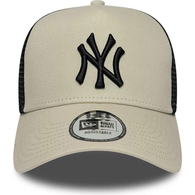 kepsar-bojd-beige-snapback-a-frame-league-essential-fran-new-york-yankees-mlb-av-new-era