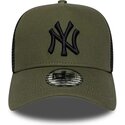 kepsar-bojd-gron-snapback-a-frame-league-essential-fran-new-york-yankees-mlb-av-new-era