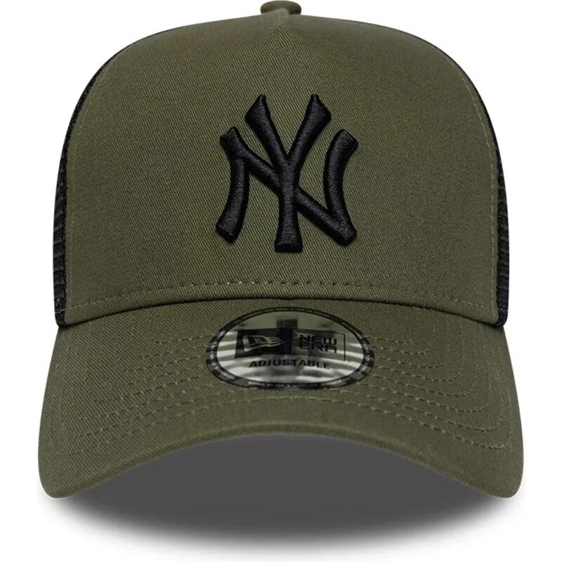 kepsar-bojd-gron-snapback-a-frame-league-essential-fran-new-york-yankees-mlb-av-new-era
