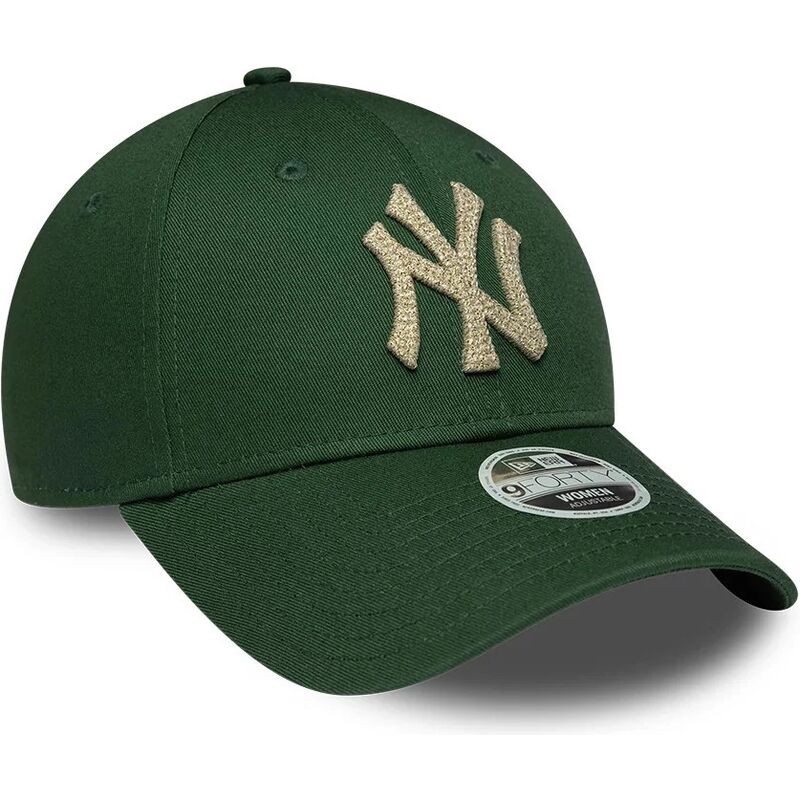 kepsar-bojd-gron-justerbart-band-9forty-metallic-fran-new-york-yankees-mlb-av-new-era