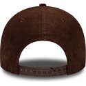 kepsar-bojd-brun-snapback-9forty-entry-cord-fran-los-angeles-dodgers-mlb-av-new-era