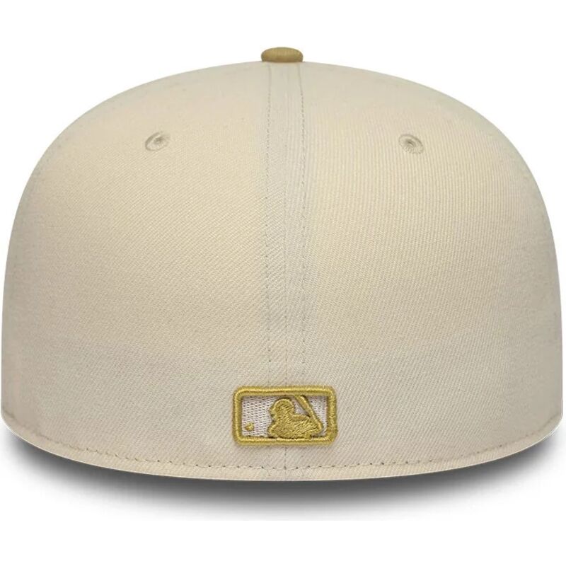 kepsar-platt-beige-justerad-59fifty-league-essential-fran-new-york-yankees-mlb-av-new-era