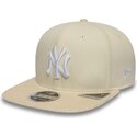 kepsar-platt-beige-snapback-9fifty-cord-visor-fran-new-york-yankees-mlb-av-new-era