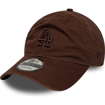 Kepsar böjd brun justerbart band 9TWENTY Washed Midi från Los Angeles Dodgers MLB av New Era
