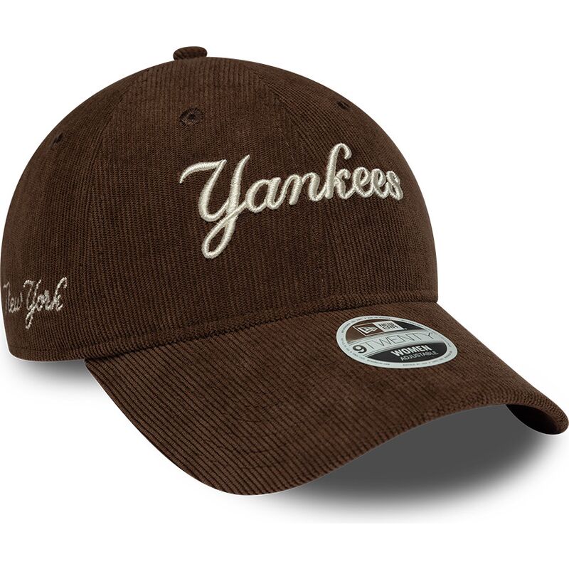 kepsar-bojd-brun-justerbart-band-9twenty-cord-script-fran-new-york-yankees-mlb-av-new-era kepsar-bojd-brun-justerbart-band-9twenty-cord-script-fran-new-york-yankees-mlb-av-new-era
